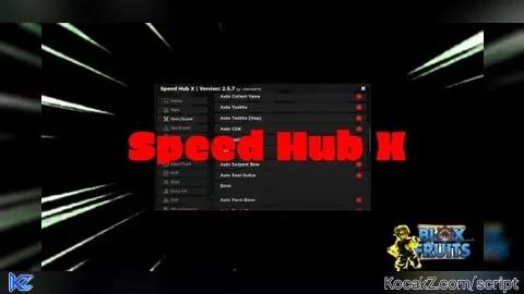 Speed Hub X - Verified script for Universal Script