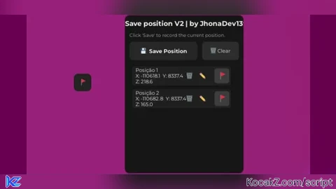Save Position v2 - Verified script for Universal Script