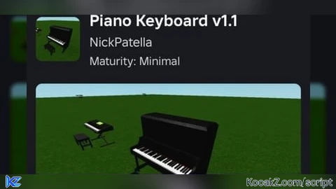 Piano Keyboard v1.1 Script – piano crash servers (WORKS!!!) STMC - Verified script for Piano Keyboard v1.1