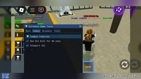 Script One hit kill and More - Verified script for Gun Merge Tycoon