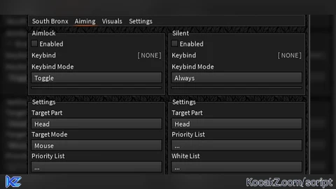 Silent aim player mods and more - Verified script for South Bronx: The Trenches❗