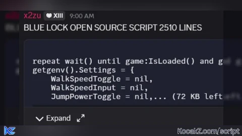 BLUELOCK RIVALS OPEN SOURCE SCRIPT - Verified script for Blue Lock: Rivals