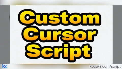 Custom cursor for mobilador - Verified script for Universal Script