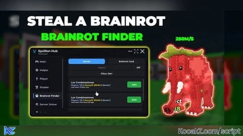 SCRIPT BY EPS1LLON HUB HOW TO USE EPS1LLON BRAINROT - Verified script for Steal a Brainrot