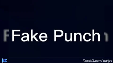 Dummy counter your friend fake Punch fe