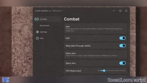 Roblox Aimbot ESP Silent Aim Script - Verified script for Strike: Warfare