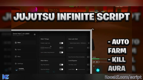 JJI Auto Farm and Kill Aura - Verified script for Jujutsu Shenanigans