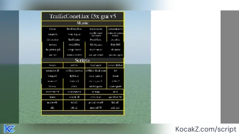 TrafficConeHax f3x gui V5 - Verified script for Universal Script
