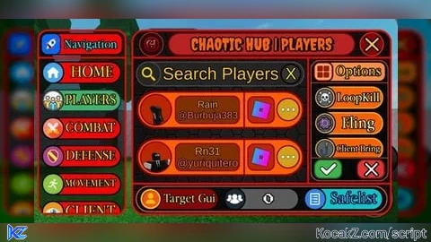 CHAOTIC HUB REMASTERED - Verified script for CHAOS