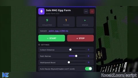 keyless eggs auto farm with abyssal auto equip if u have - Verified script for Sol's RNG