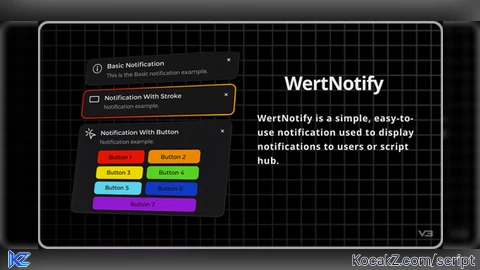 WertNotify - Verified script for Universal Script