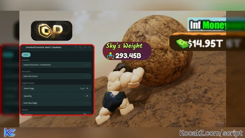 INF MONEY Instant Exercise Autofarm ETC - Verified script for Sisyphus Training