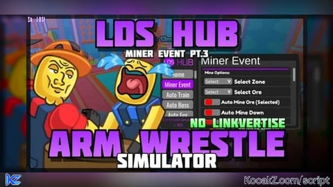 LDS HUB  Script - Verified script for Arm Wrestle Simulator