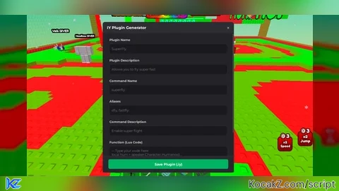 Infinite Yield Plugin Maker V2 - Verified script for Universal Script