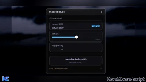 [UPDATE] MacroBall - Verified script for Universal Script