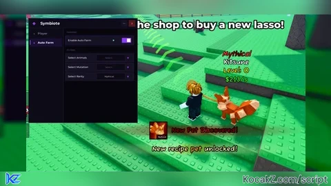[KEY NEEDED] FREE AUTO FARM   Symbiote - Verified script for Catch And Tame!