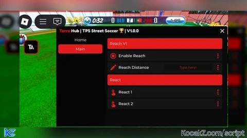 TerraHub - Verified script for TPS: Street Soccer 🏆
