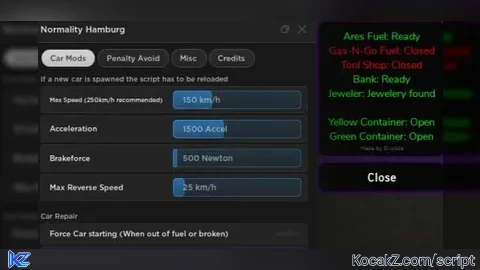 Normality - Verified script for Emergency Hamburg