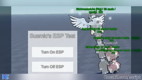 Susmics ESP Test - Verified script for Universal Script