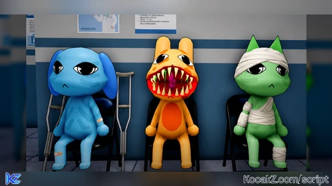 Vexus 6 7 Auto farm Auto Barney  Auto Check in - Verified script for Animal Hospital 🧪