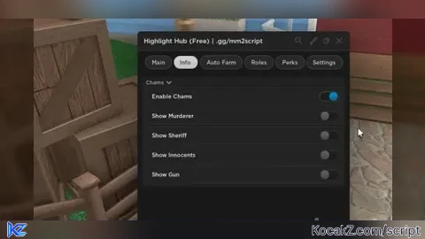 higlight Hub key in desc - Verified script for Murder Mystery 2
