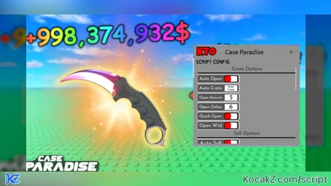 Full auto quest and auto open with auto sell very op - Verified script for Case Paradise