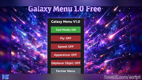 Galaxy Menu Free - Verified script for Universal Script