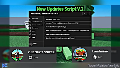 Op script Free pass sniper landmine