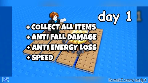 Collect All Items Anti Fall Damage Anti Energy Loss