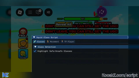 UGC HAIR Script keyless