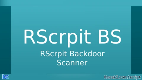 RScrpit BS Backdoor Scanner - Verified script for Universal Script