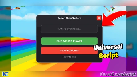 Zenon Fling Script - Verified script for Universal Script