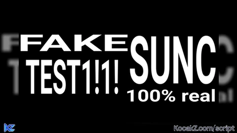 Fake sUNC test - Verified script for Universal Script