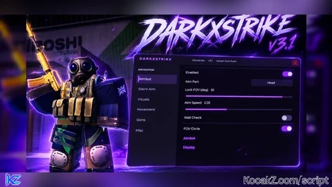 DarkXStrike - Verified script for BloxStrike