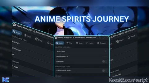 Auto Mob Auto Join Trial Auto Merchant Auto Avatar - Verified script for Anime Spirits Journey