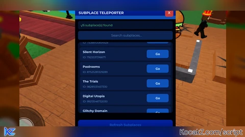 SUBPLACE TELEPORTER - Verified script for Universal Script