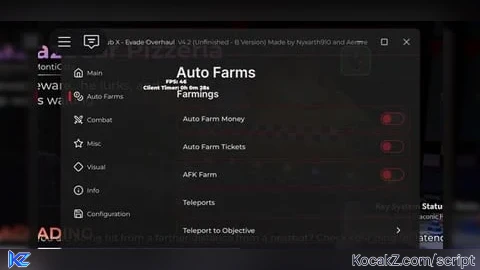 Draconic Hub X NEW v3.2 - Verified script for Evade