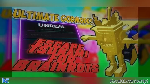 UnrealHub GODMODE FREE NO KEY enjoy - Verified script for Escape Tsunami For Brainrots!