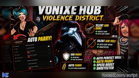 Vonixe Hub - Verified script for Violence District