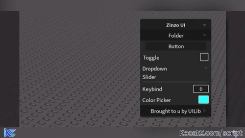 Zinzo UI - Verified script for Universal Script