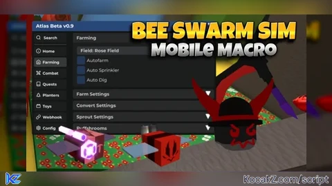 Atlas Beta v0.9 - Verified script for Bee Swarm Simulator