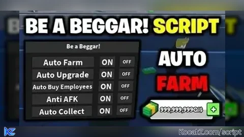 Be a Beggar INF CASH - Verified script for Be a Beggar!