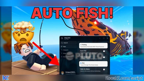 Pluto Hub FISH IT Script  Auto Fish  Walk On Water - Verified script for Fish It! 🐟