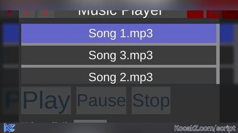 Music player READ DESCRIPTION - Verified script for Universal Script