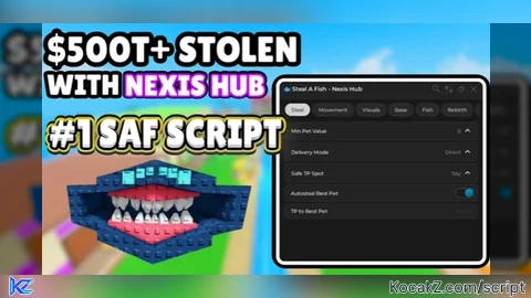 Auto Steal Fish Auto Buy Auto Sell Noclip Fly and more - Verified script for Steal A Fish