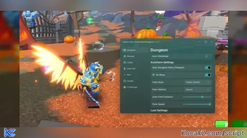 UPDATED FOR HALLOWEEN OP AUTO FARM GUI - Verified script for Elemental Dungeons