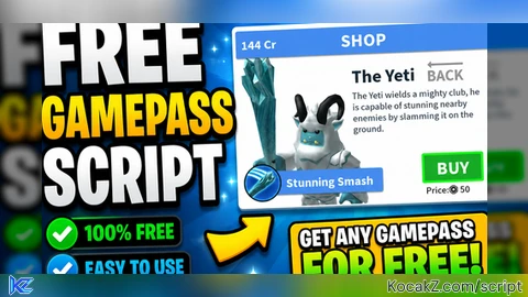 FREE GAMEPASS SCRIPT - Verified script for Universal Script