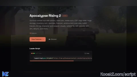 Multyhub silent aim inf storage esp and more - Verified script for Apocalypse Rising 2