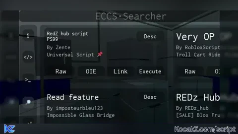 ECCS Searcher V2 Plus - Verified script for Universal Script
