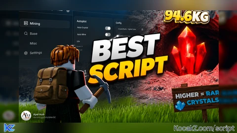 Auto Mine Auto Crystall Auto Place Auto Upgrade and more - Verified script for Mine a Mountain